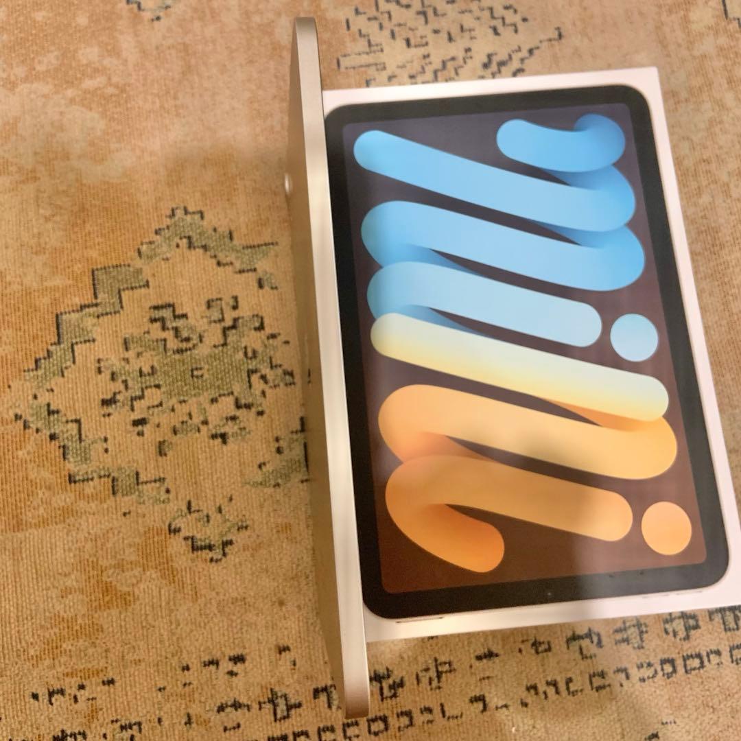 【美品】iPad mini第6世代 64GB Wi-Fiモデル　スターライト