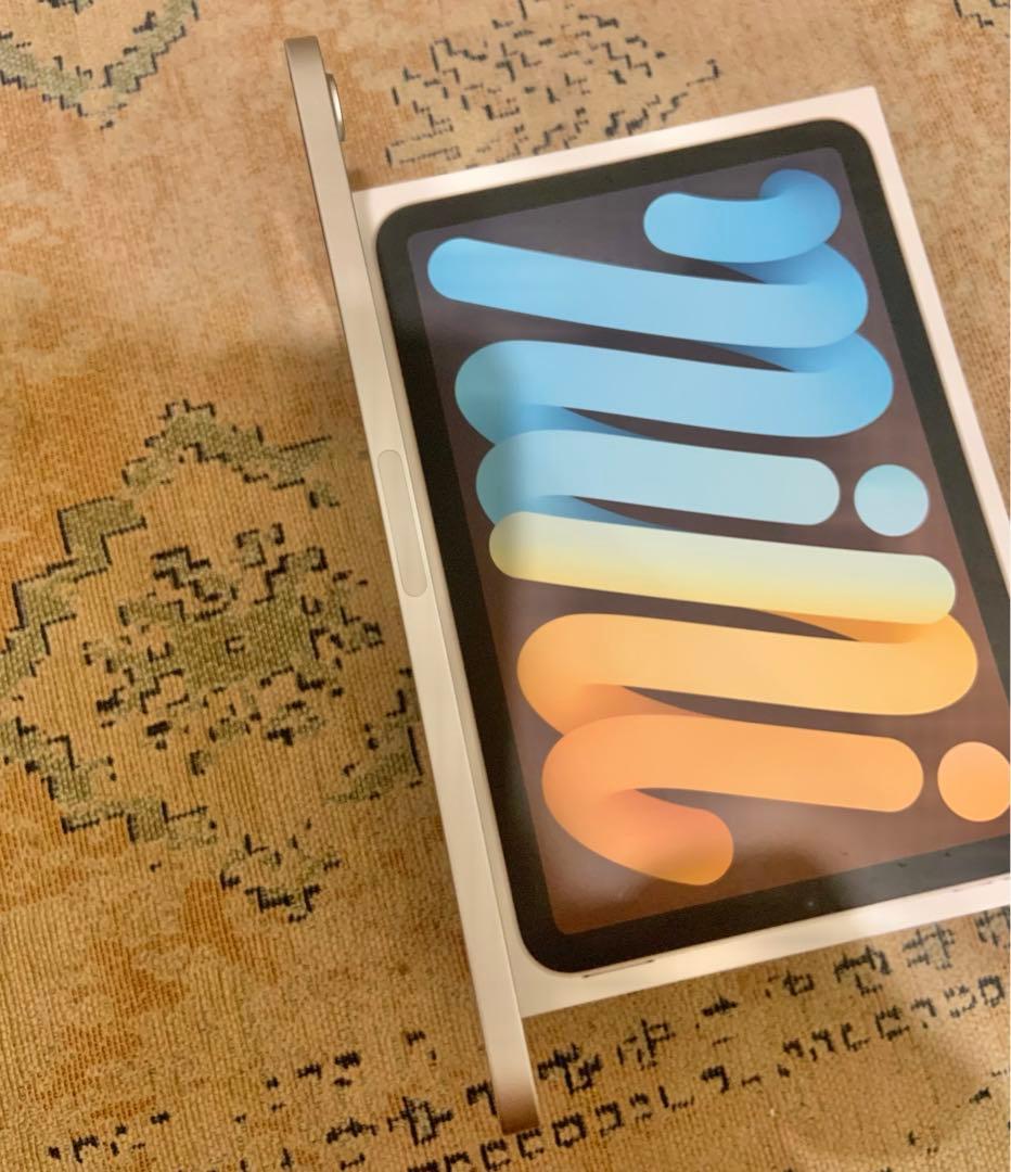 【美品】iPad mini第6世代 64GB Wi-Fiモデル　スターライト