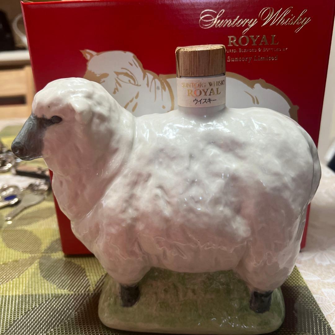 Suntory  ウイスキー 陶器羊ボトル