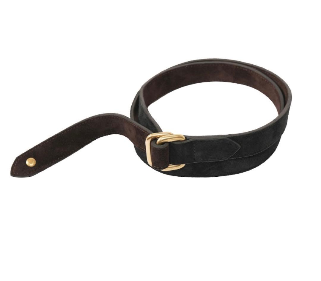 KAJA カジャ リバーシブル スエード スクエア リング ベルト