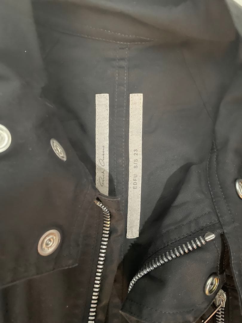 ジャケット・アウター Rick Owens larry flight jump suits TE