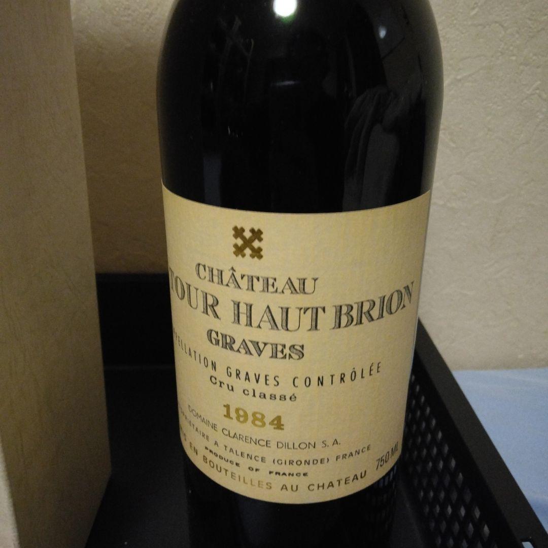 シャトー・ラ・トゥール・オーブリオン・ルージュ1984年