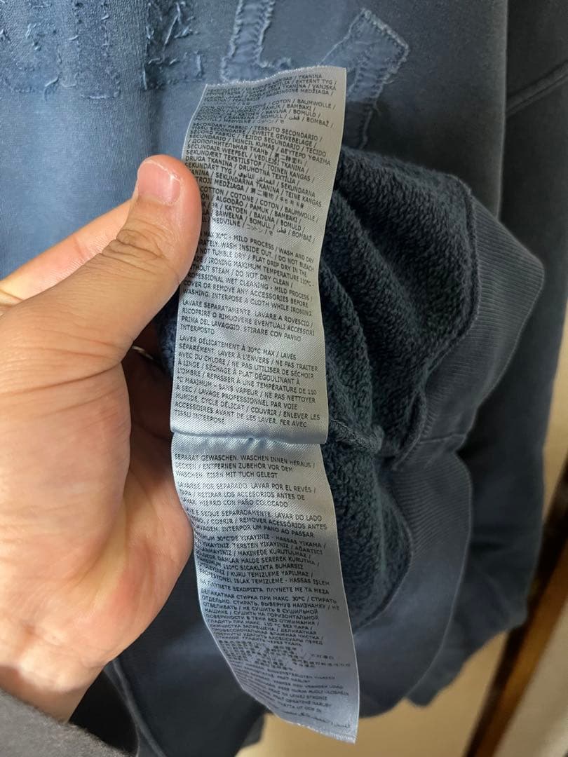 Maison Margiela - オーバーダイ ロゴ スウェット