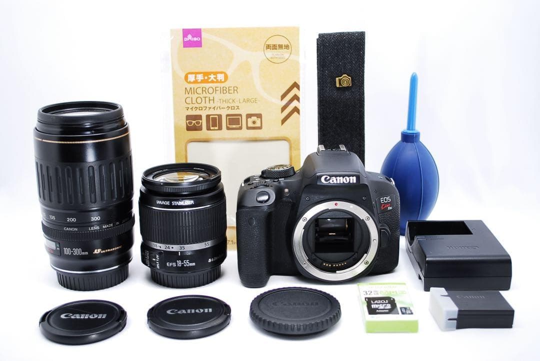 家族の思い出をキレイに✨Canon EOS Kiss X9i✨Wレンズセット