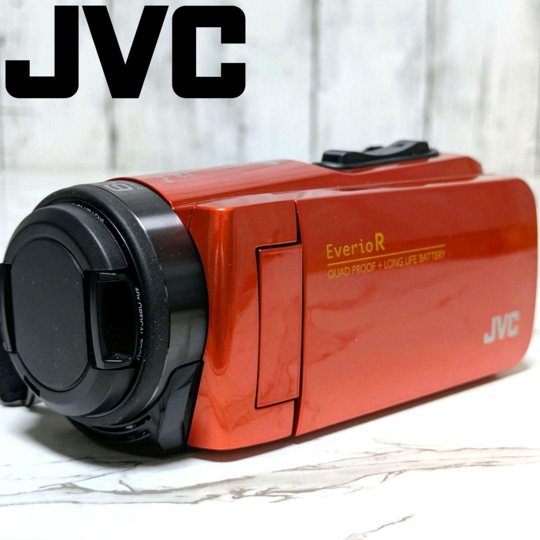 JVC　GZ-RX680　Wi-Fi内蔵　オレンジ　防水機能付き