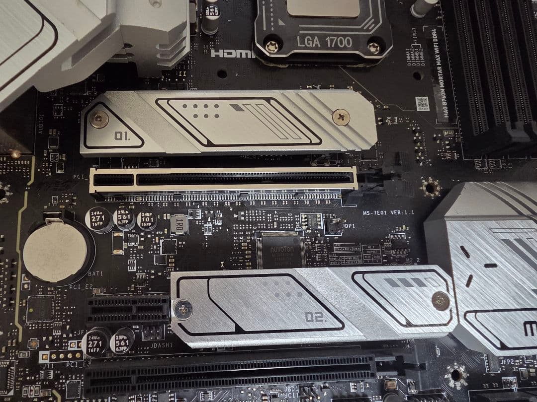 MAG B760M MORTAR MAX WIFI+i5-13400F セット