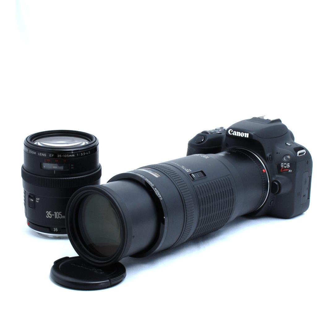 ★Canon Kiss X9★ダブルレンズセット★自撮りもらくらく★タッチパネル