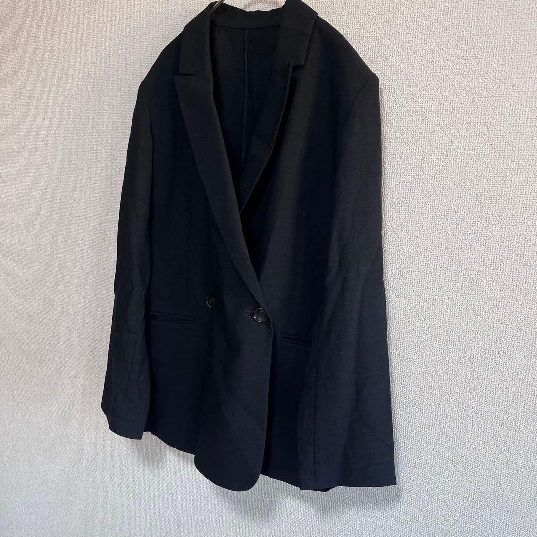 極美品　プラージュ　R’IAM AIR ジャケット　黒　38 ダブル　ブレザー