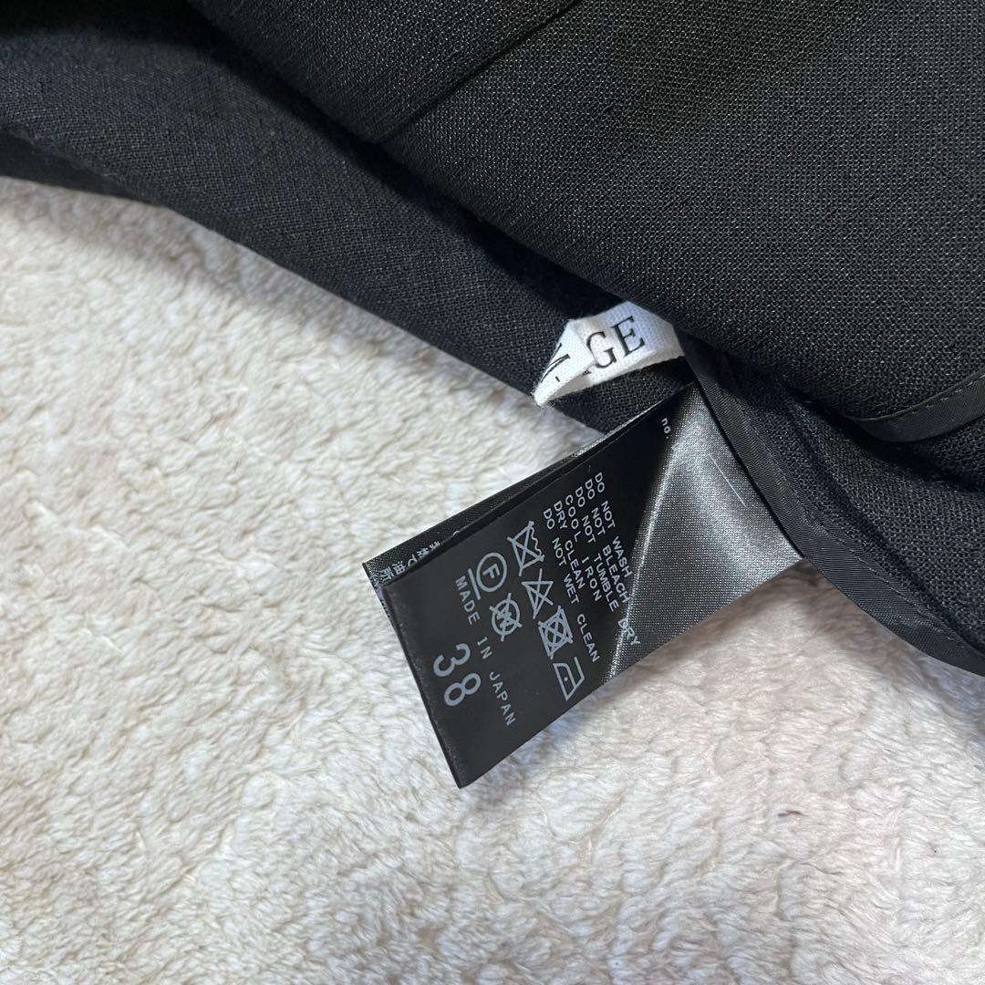 極美品　プラージュ　R’IAM AIR ジャケット　黒　38 ダブル　ブレザー