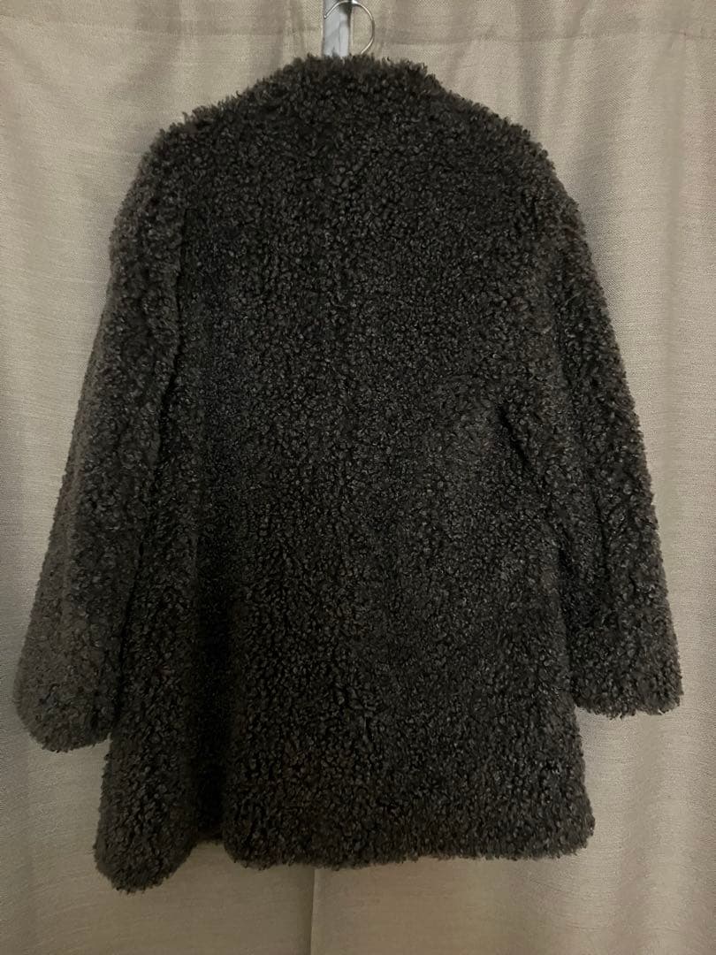 ジャーナルスタンダードレザージュ　シープエコファーコート　グレー