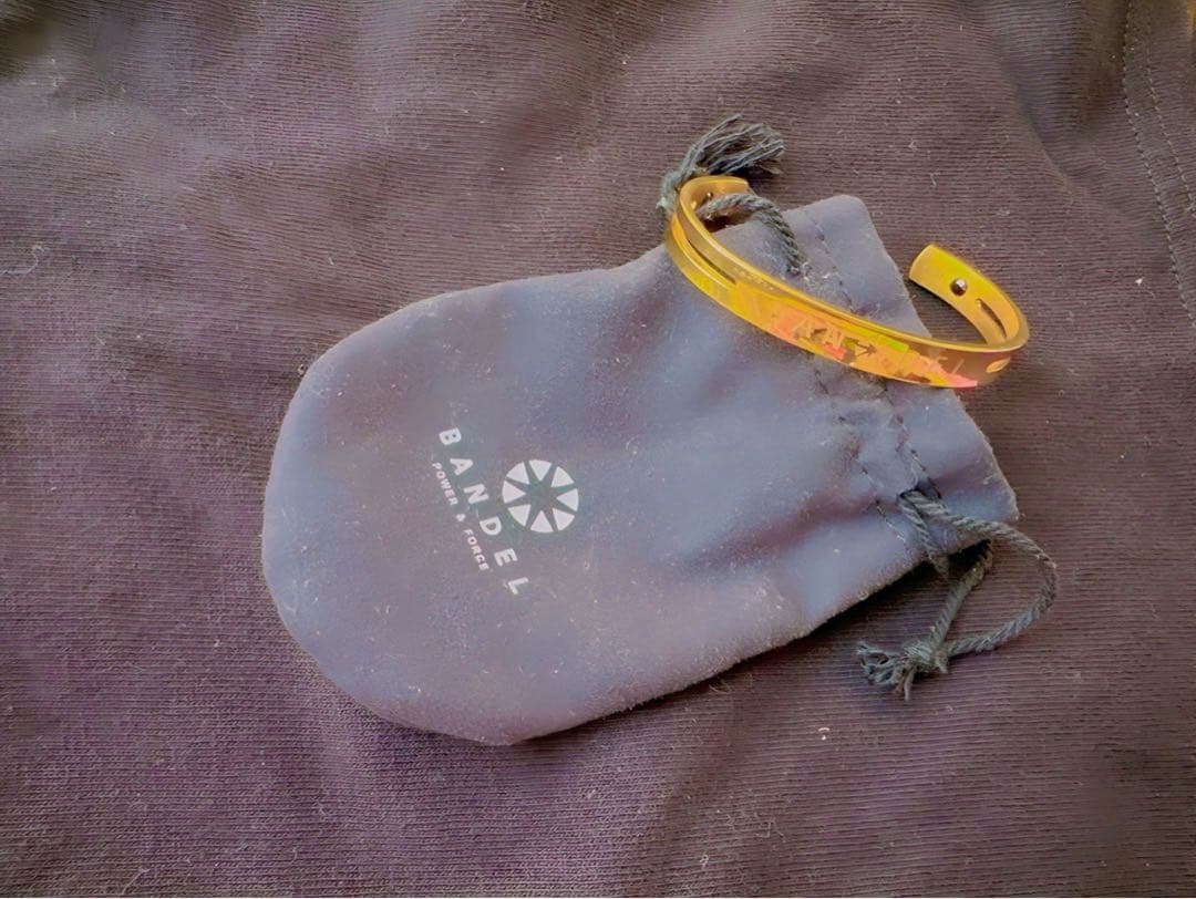 BANDEL ゴールドチタンバングル