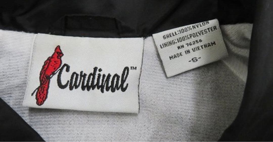 美品DRIVEN90s CardinalボディーフルブラックコーチジャケットS