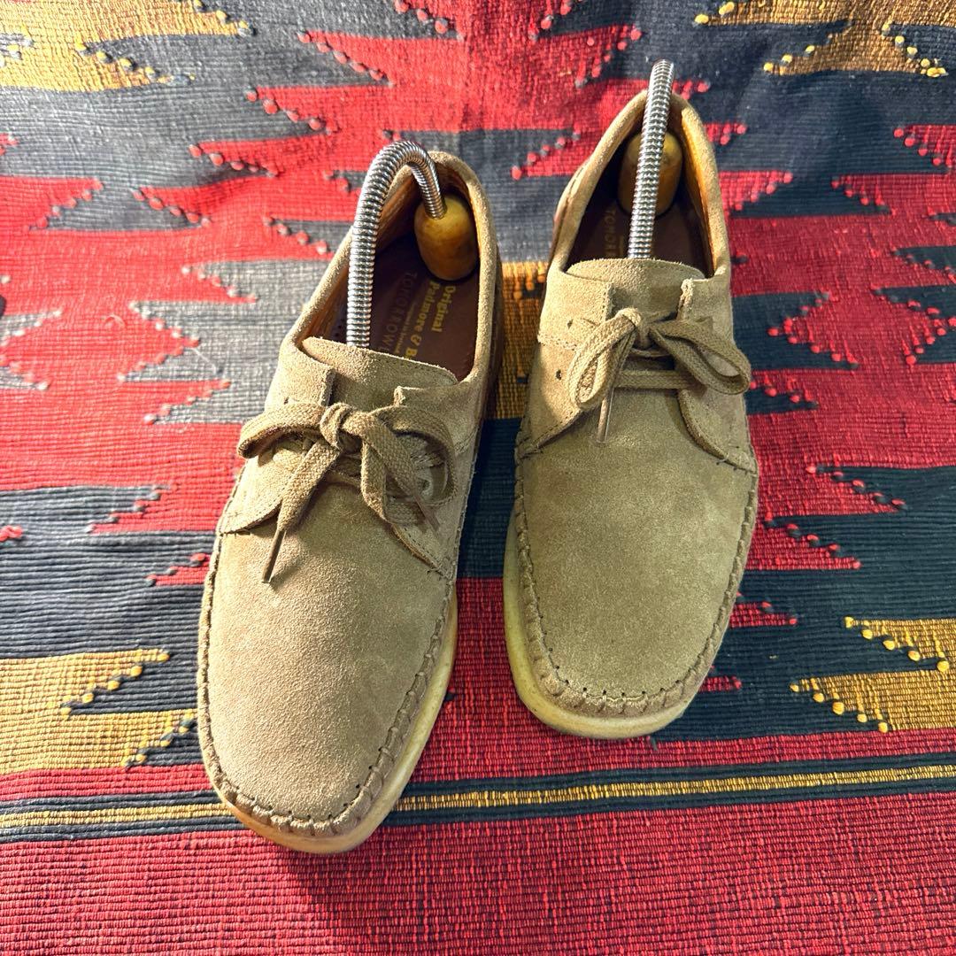 トゥモローランド 購入　パドモアアンドバーンズ　スエードレザー　クラークス