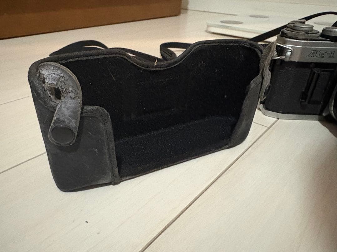 Canon AE-1 フィルム一眼レフカメラ／レンズ付き／動作未確認／現状品