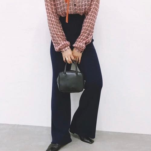 EDIT.FOR LULU エディットフォールル abc ミニレザーバッグ