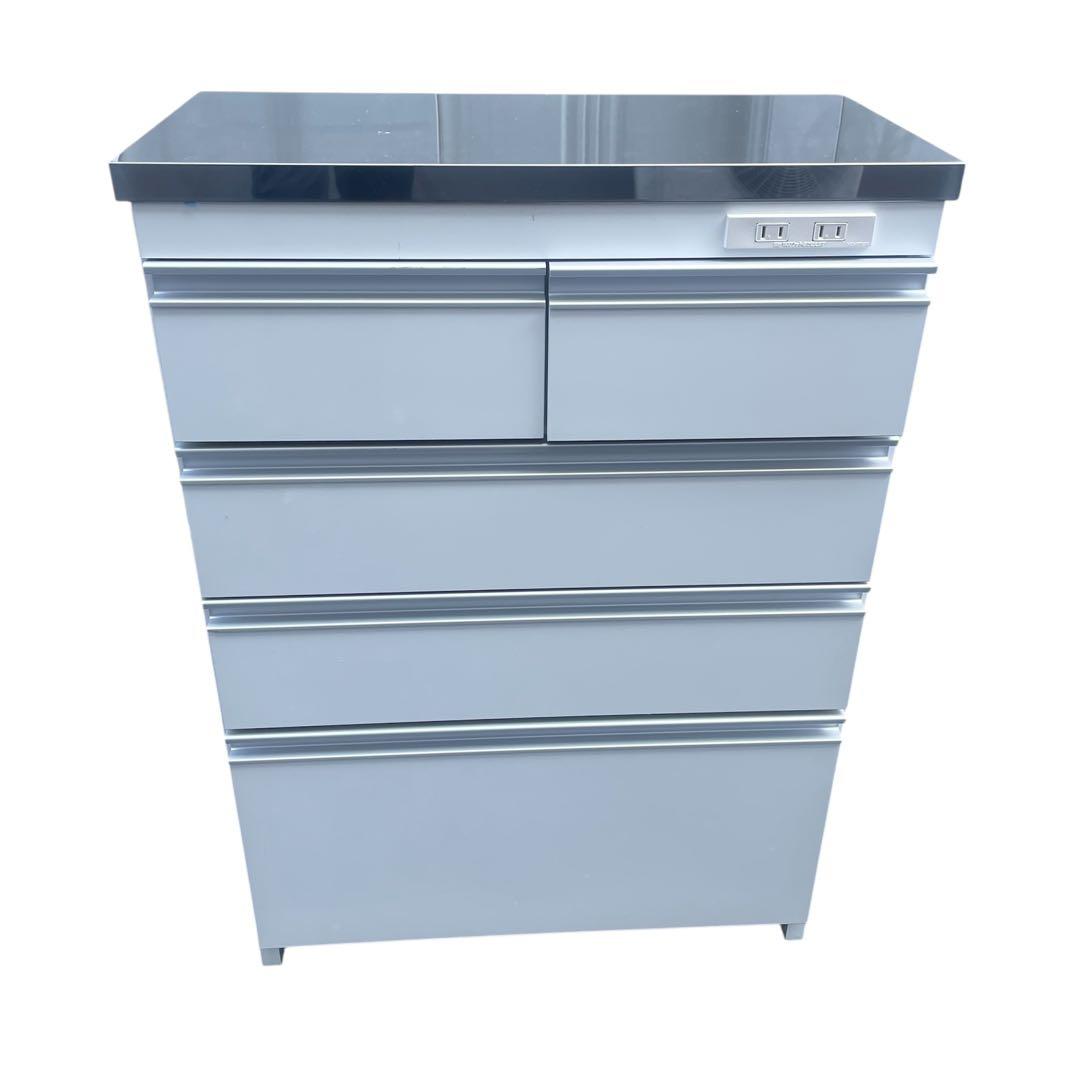 S*様 【極美品】 スレンレス天板 キッチン収納カウンター キッチンカウンター