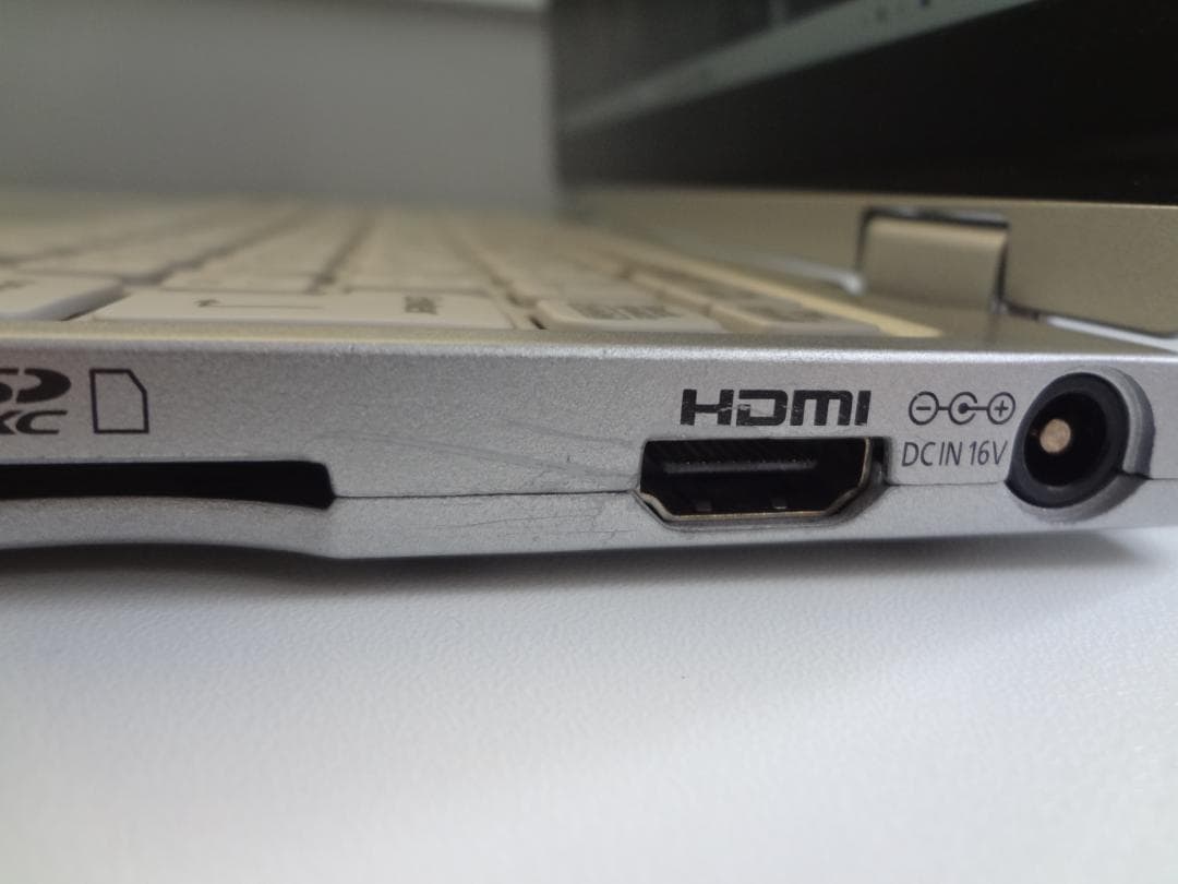 Let's note CF-RZ6 10インチ 高解像度 SSD128 MEM8