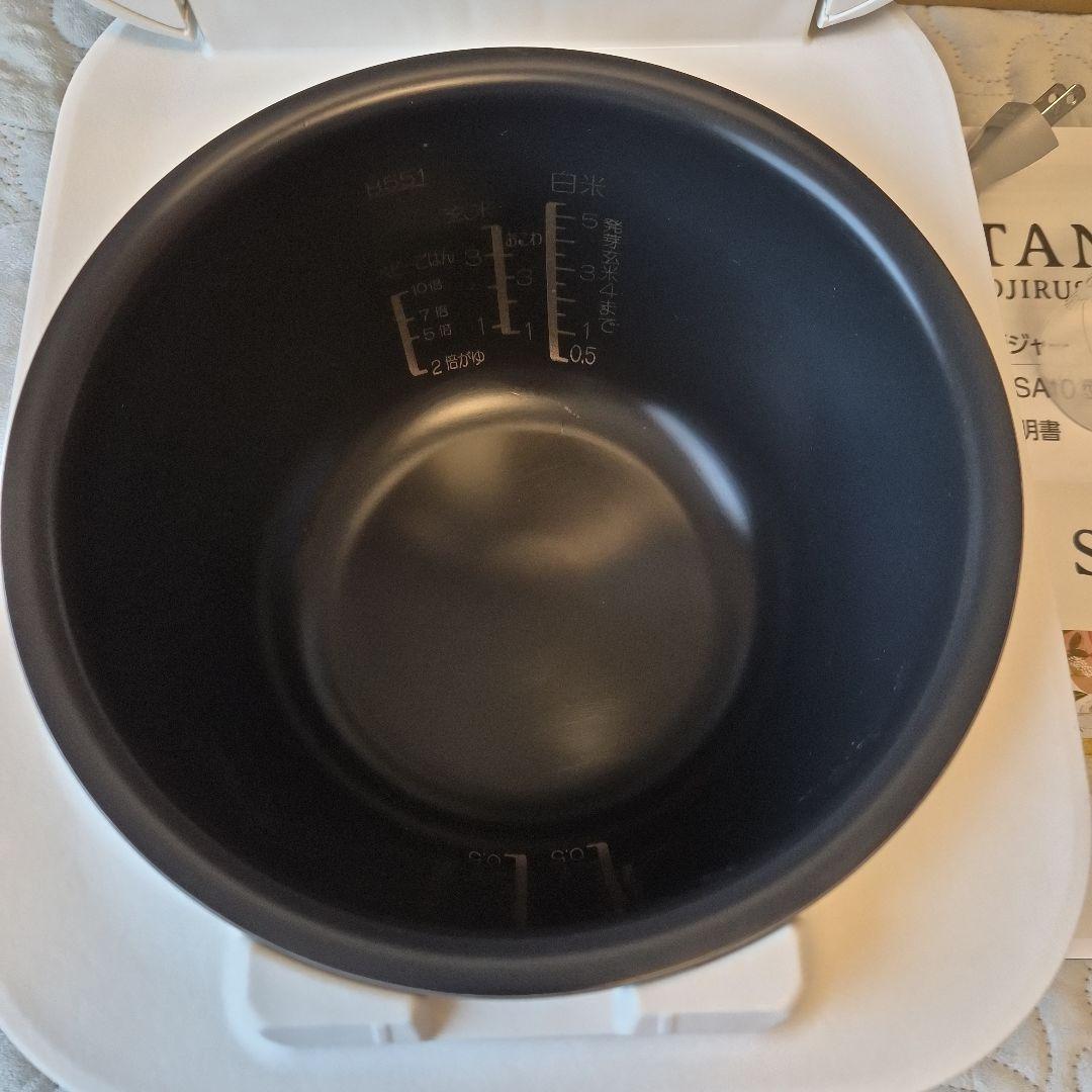 ZOJIRUSHI STAN. 炊飯器 ホワイト5.5合炊