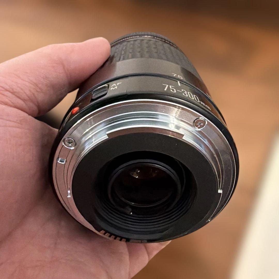 Canon EOS Kiss 一眼レフフィルムカメラ レンズ2本付き　動作確認済