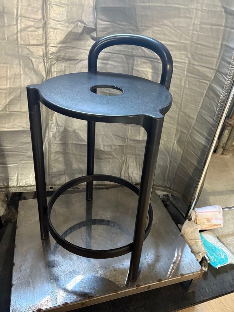 ①希少Kartell カルテル カウンターチェア　80'90s ?イタリア　円形