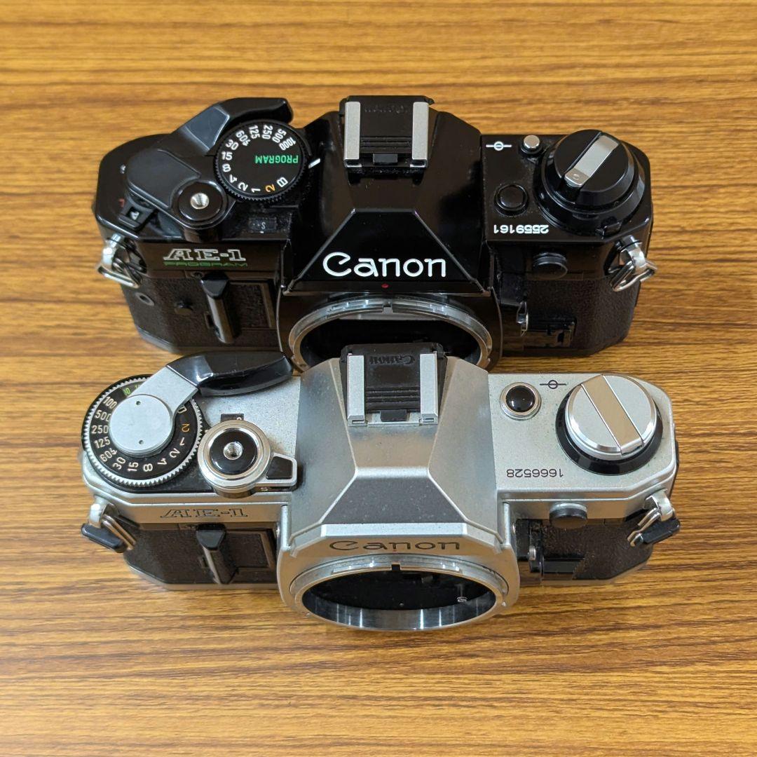 Canon AE-1 シルバー AE-1 PROGRAM ブラック まとめ