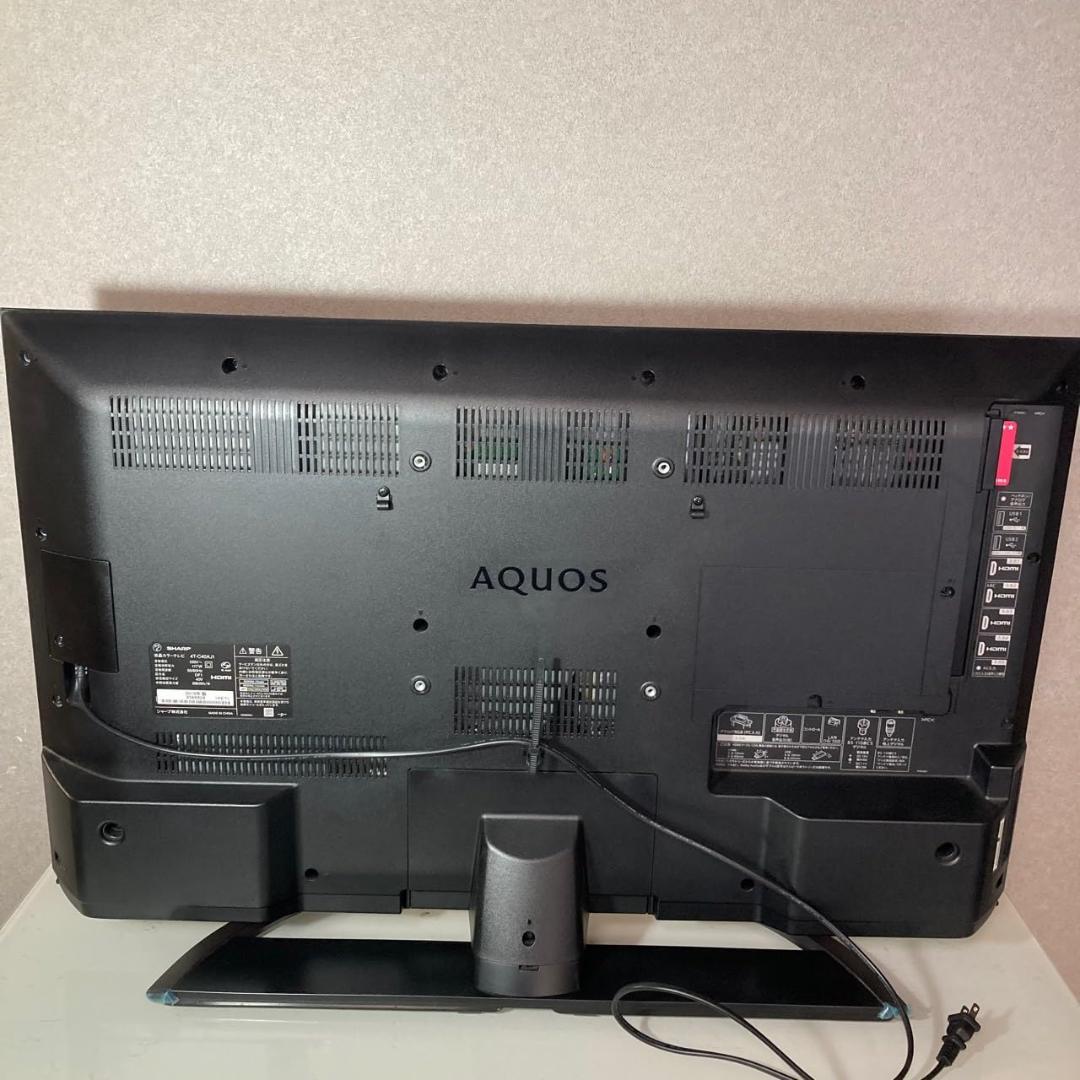 ネット動画〇 シャープ AQUOS 40V型 4K液晶テレビ 4T-C40AJ1