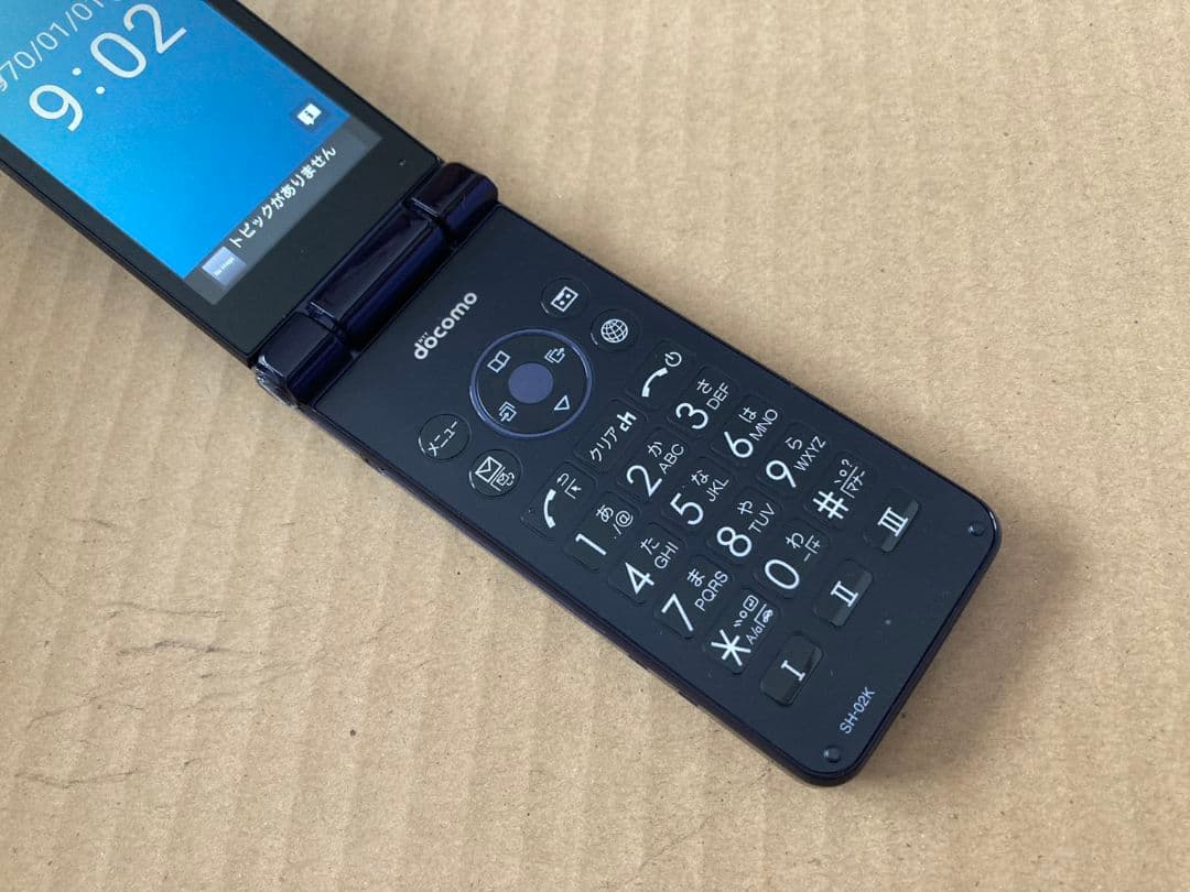 美品 K728 ドコモ AQUOSケータイ SH-02K ガラホ simフリー