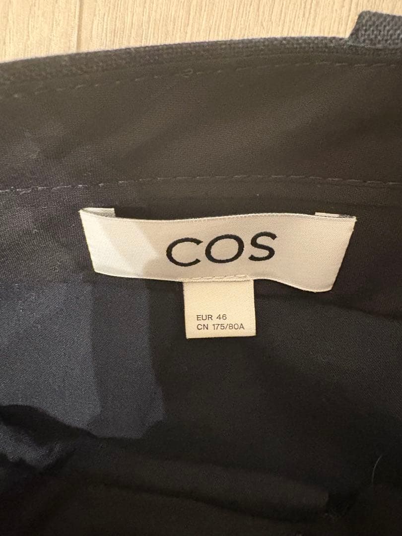 COS PLEATED WOOL TROUSERS プリーツ入りウールパンツ