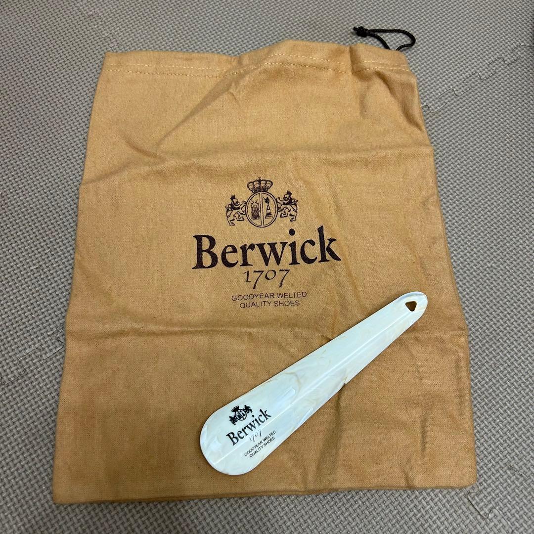 Berwick プレーントゥシューズ 4406ROVI バーガンディ UK6.5