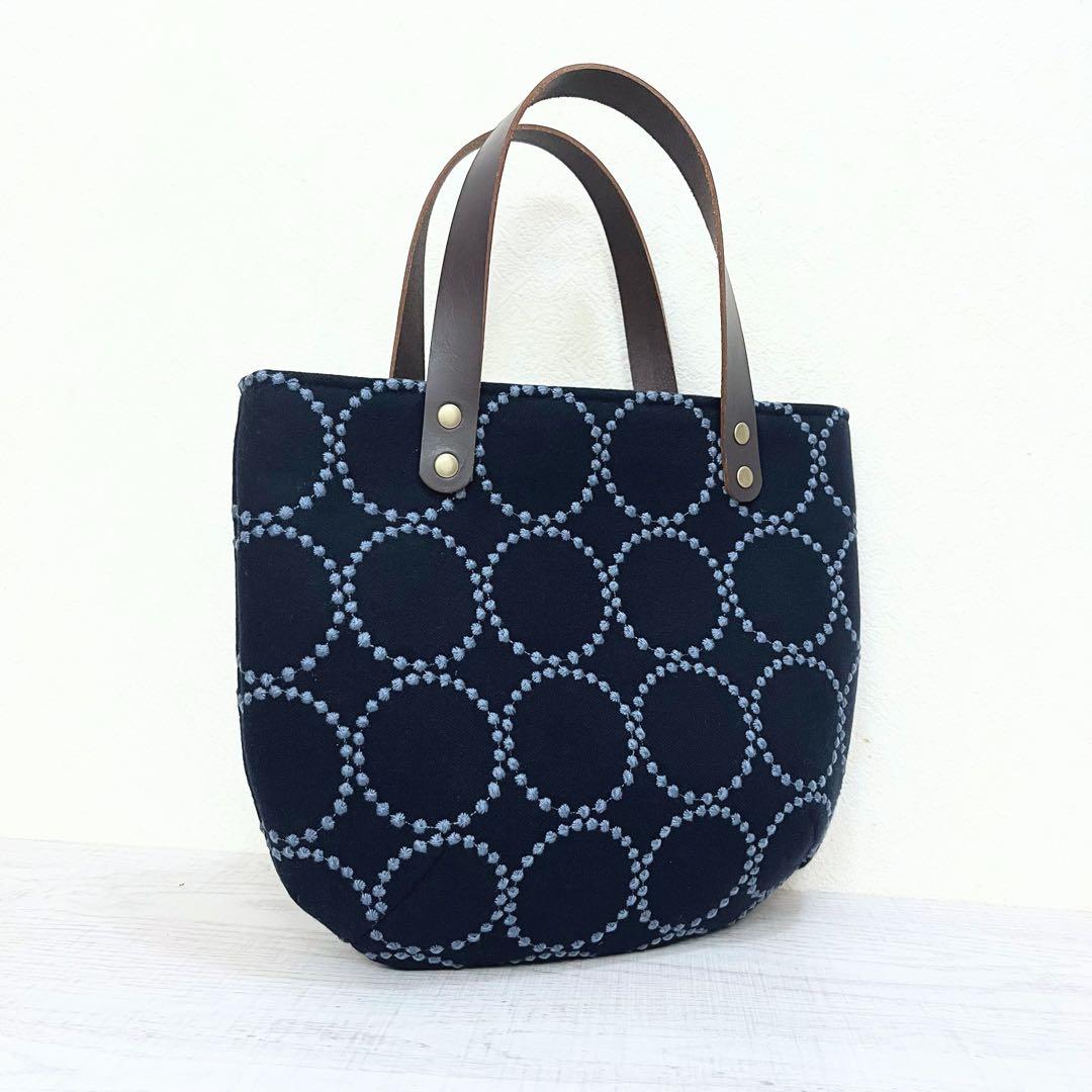 ミナペルホネン　ハンドメイド　トートバッグ