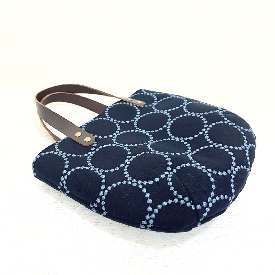 ミナペルホネン　ハンドメイド　トートバッグ