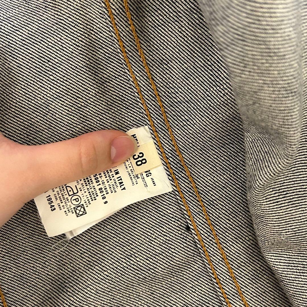 ベ*ー様 helmut lang デニムジャケット 本人期 CLASSIC DE