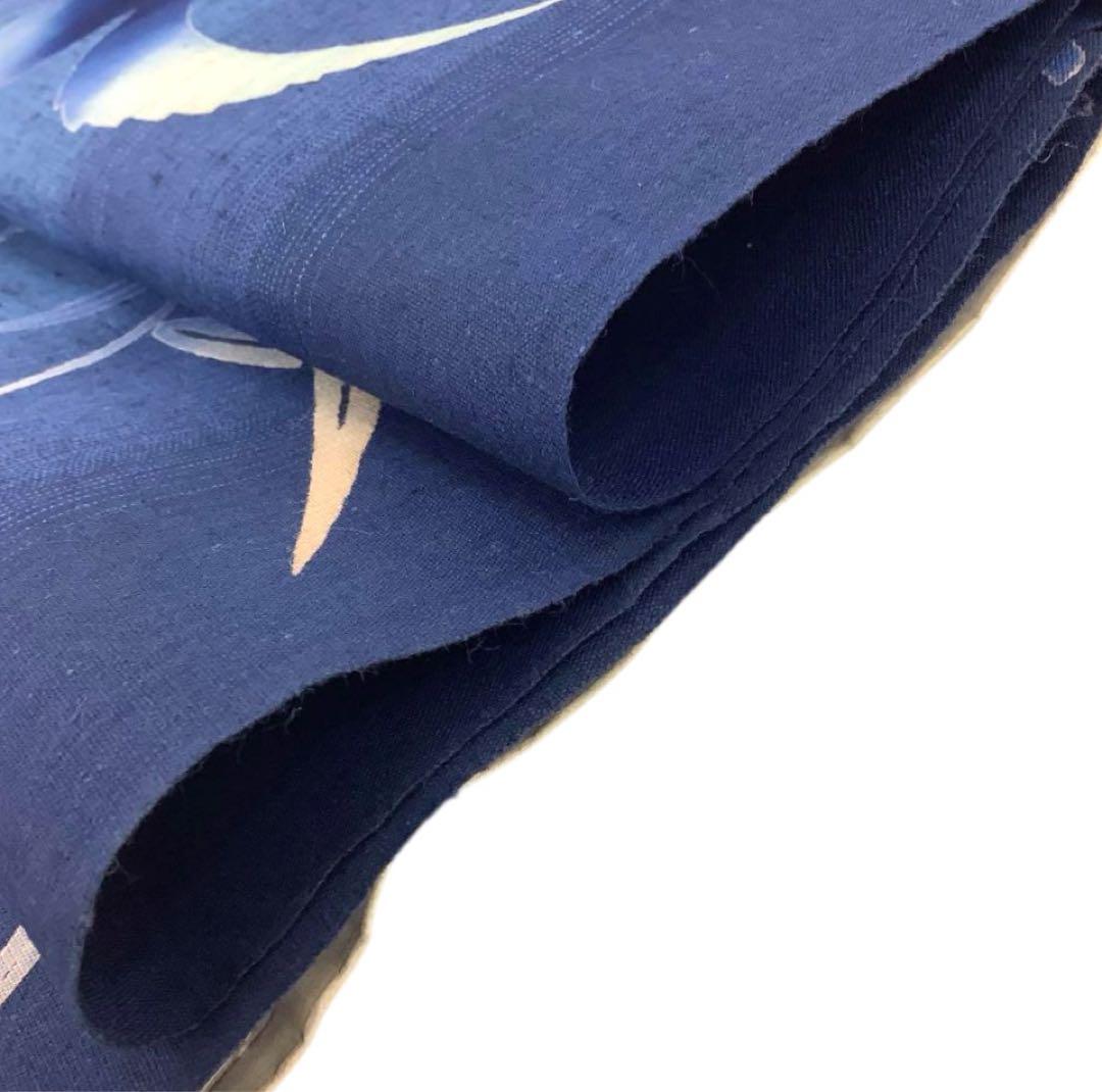 ◎mt-0028　反物　三勝染　夏きもの　綿　7-11