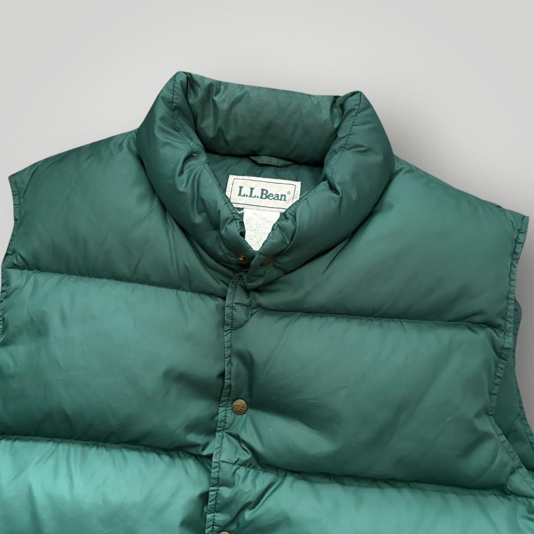希少サイズ！80s 90s エルエルビーン ダウンベスト グースダウン XL