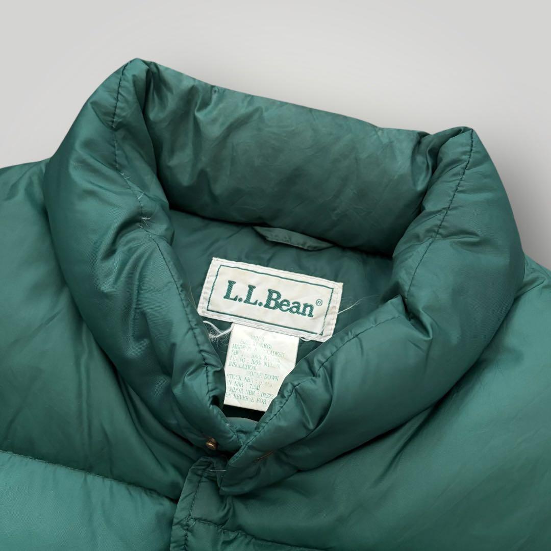 希少サイズ！80s 90s エルエルビーン ダウンベスト グースダウン XL