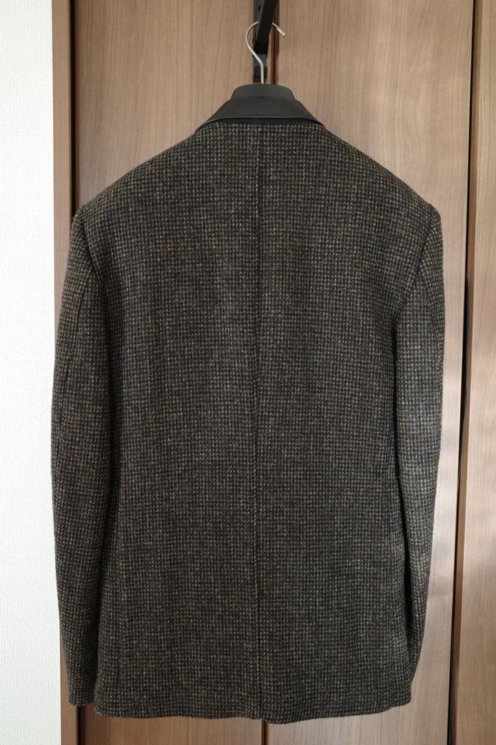 R*u様 LEMAIRE tweed leather tailored jack