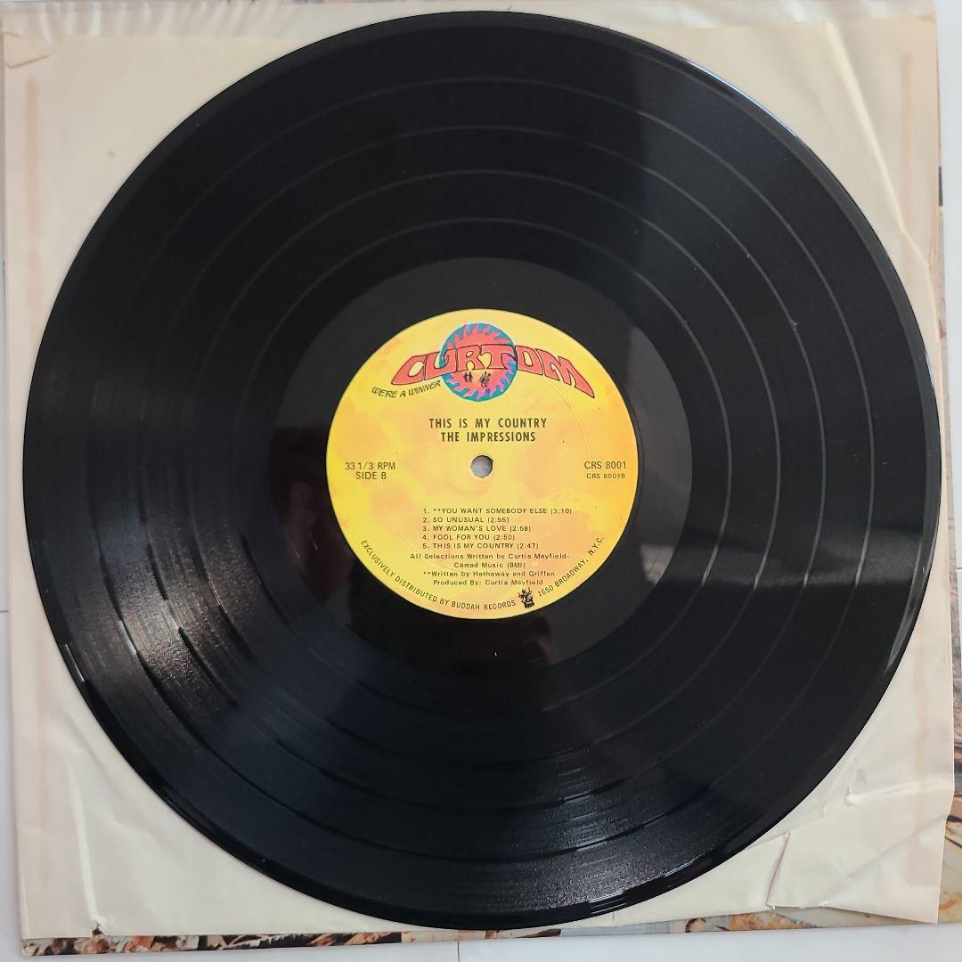★ＵＳオリジナル盤★『 THE IMPRESSIONS 』ＬＰ２枚セット