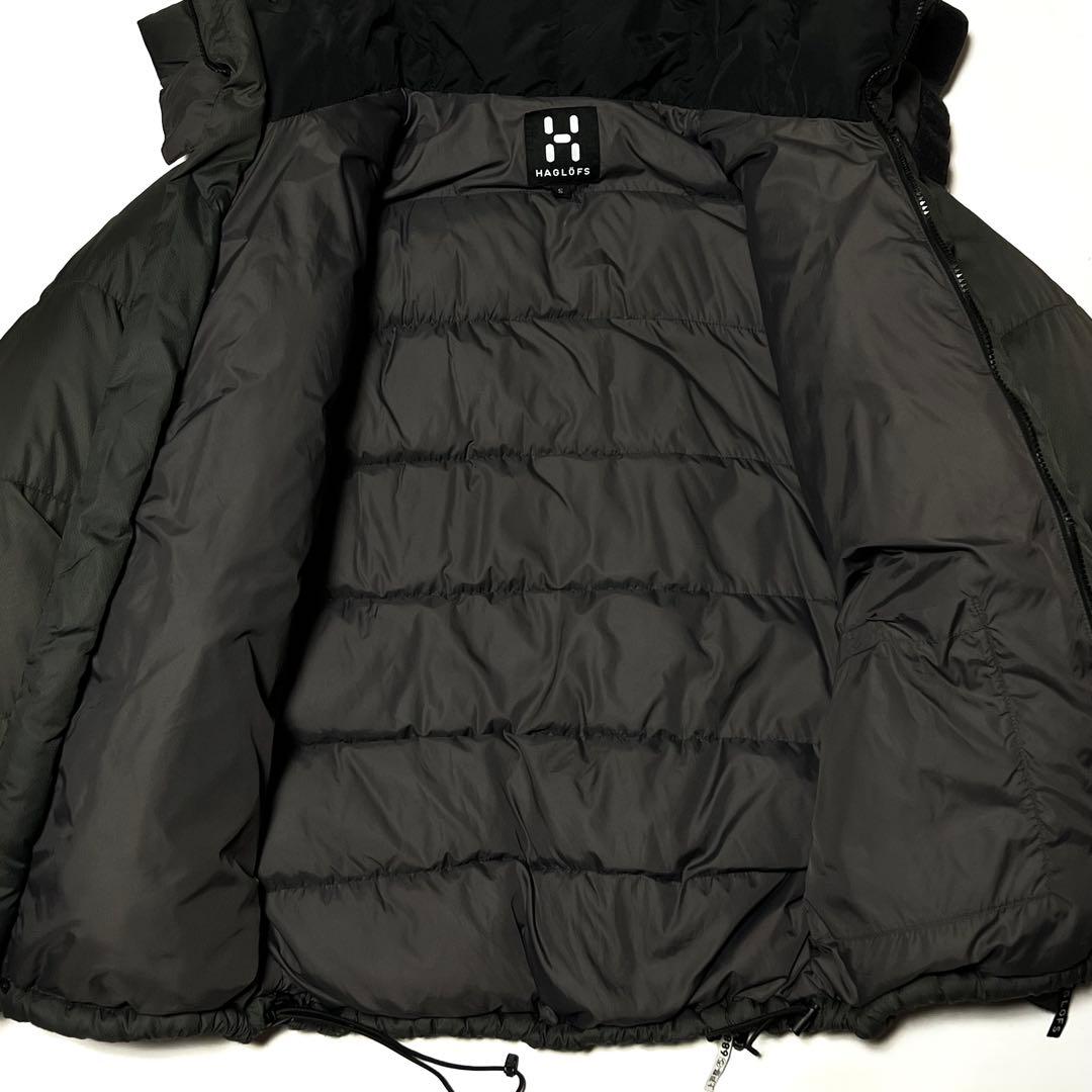 Haglöfs オールドホグロフス ダウンパーカー ジャケット グレー S