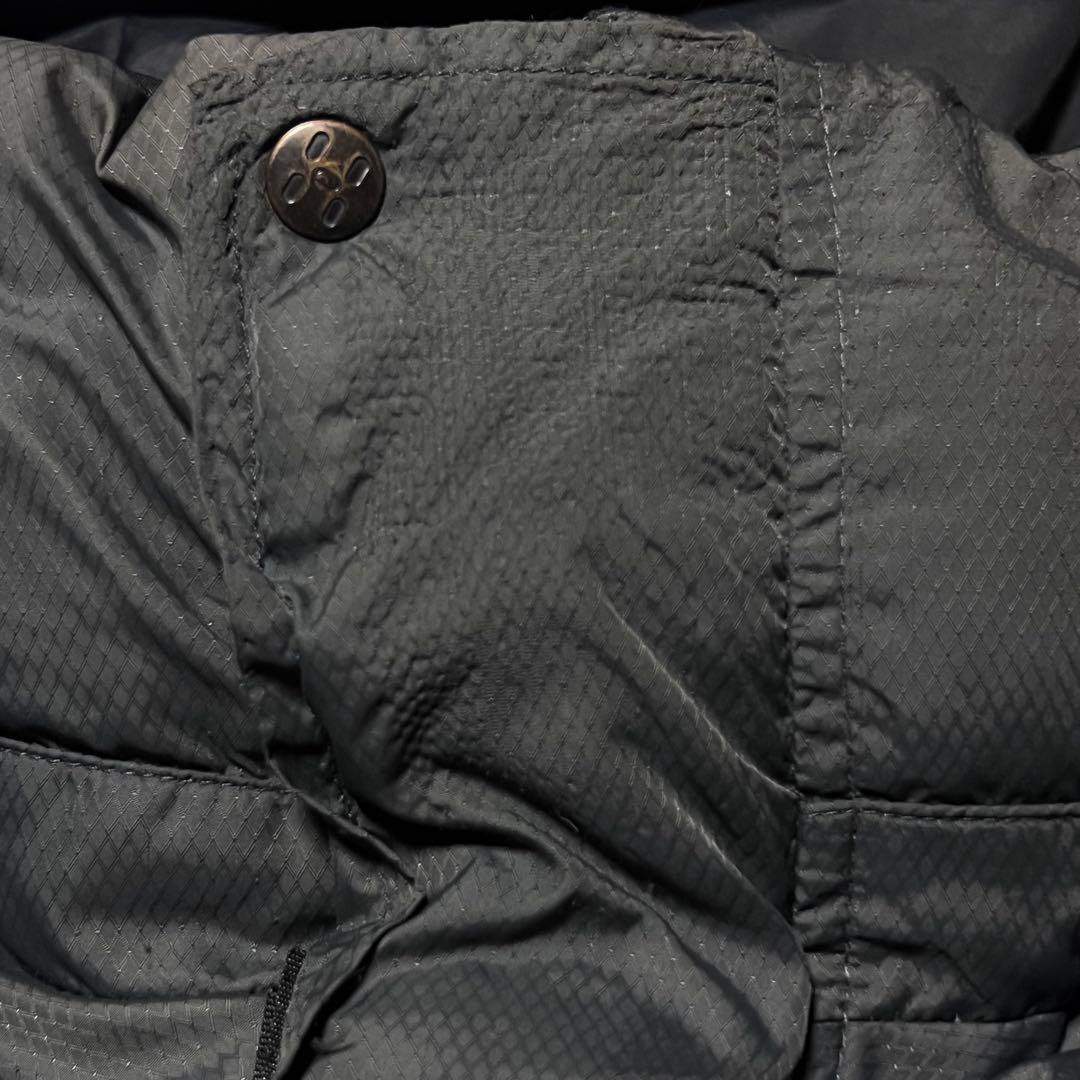 Haglöfs オールドホグロフス ダウンパーカー ジャケット グレー S