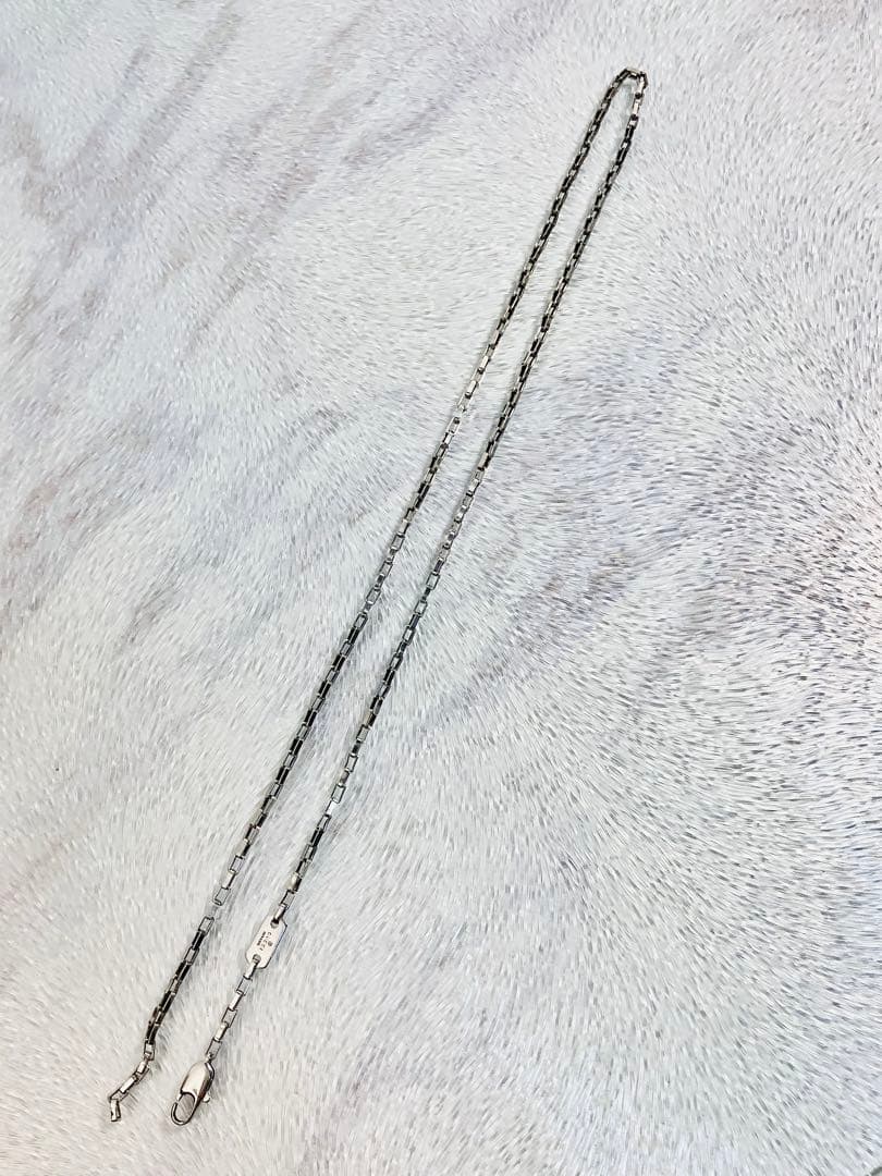 【美品】GUCCI ベネチアチェーン ネックレス 男女兼用　SV925