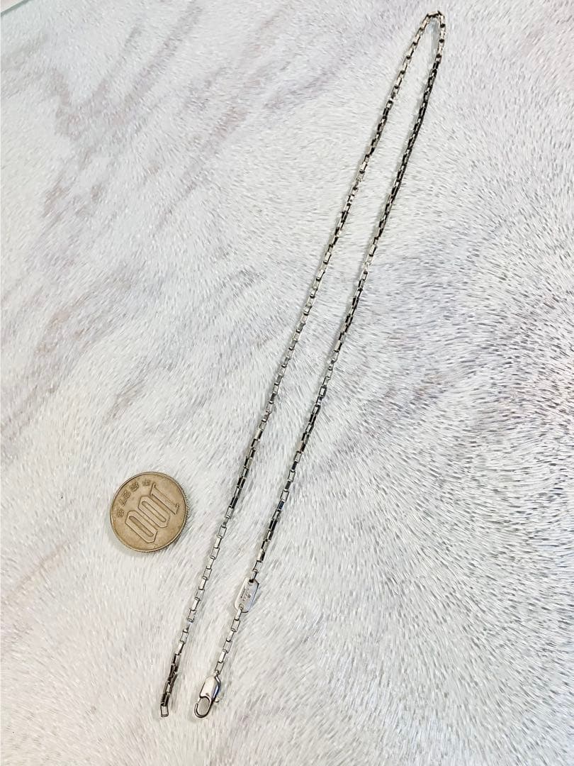 【美品】GUCCI ベネチアチェーン ネックレス 男女兼用　SV925