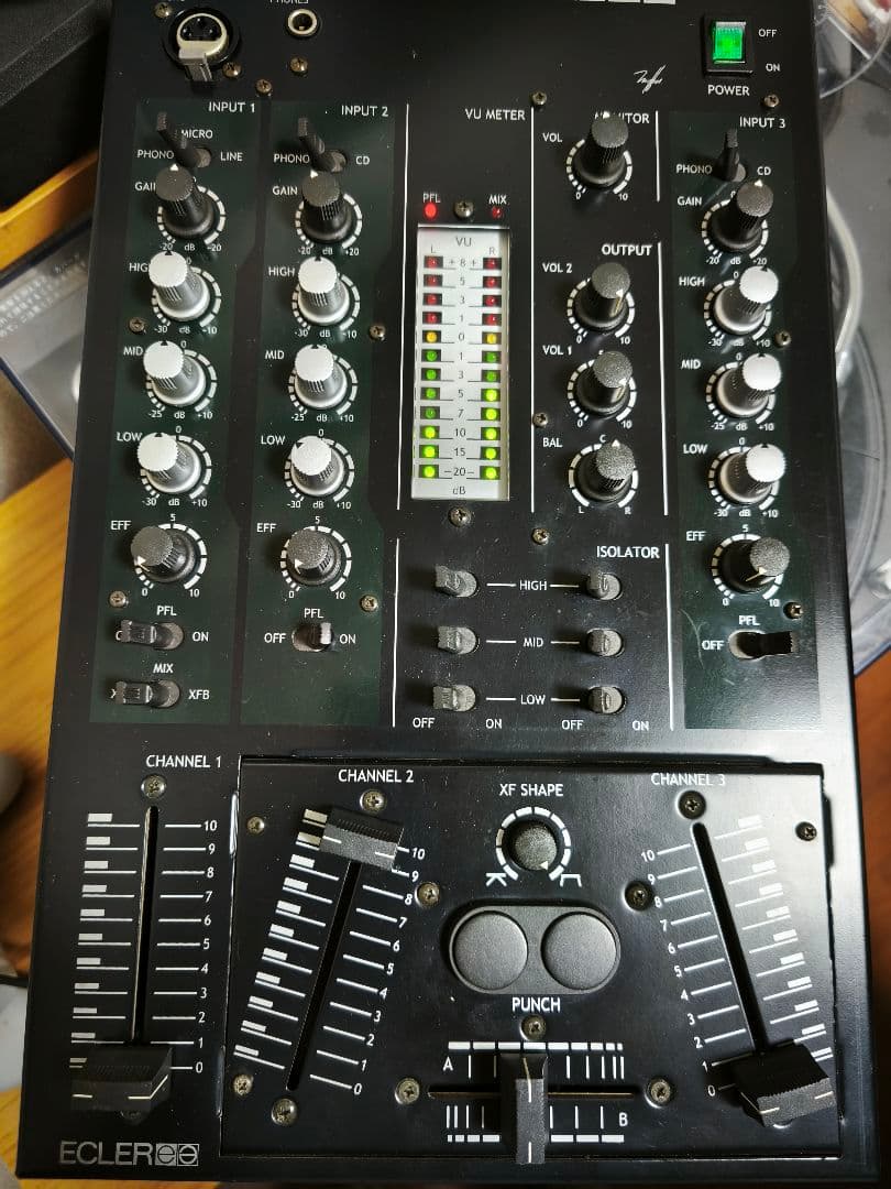 【名機ビンテージ】ECLER SMAC PRO 30　DJミキサー