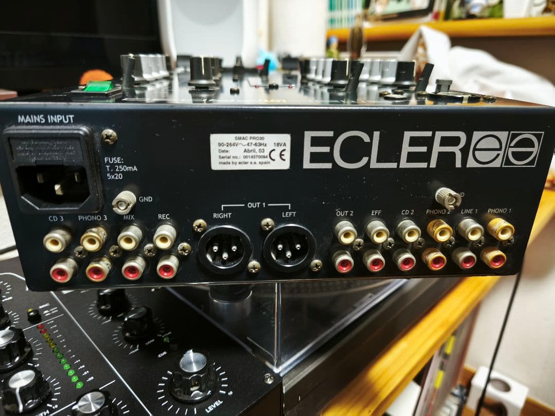 【名機ビンテージ】ECLER SMAC PRO 30　DJミキサー