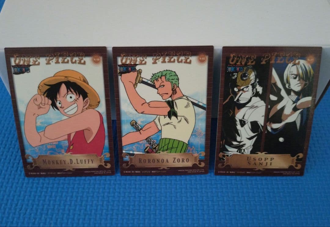 ONEPIECE アマダ エッチングカード　ルフィ　ゾロ　サンジ+ウソップ