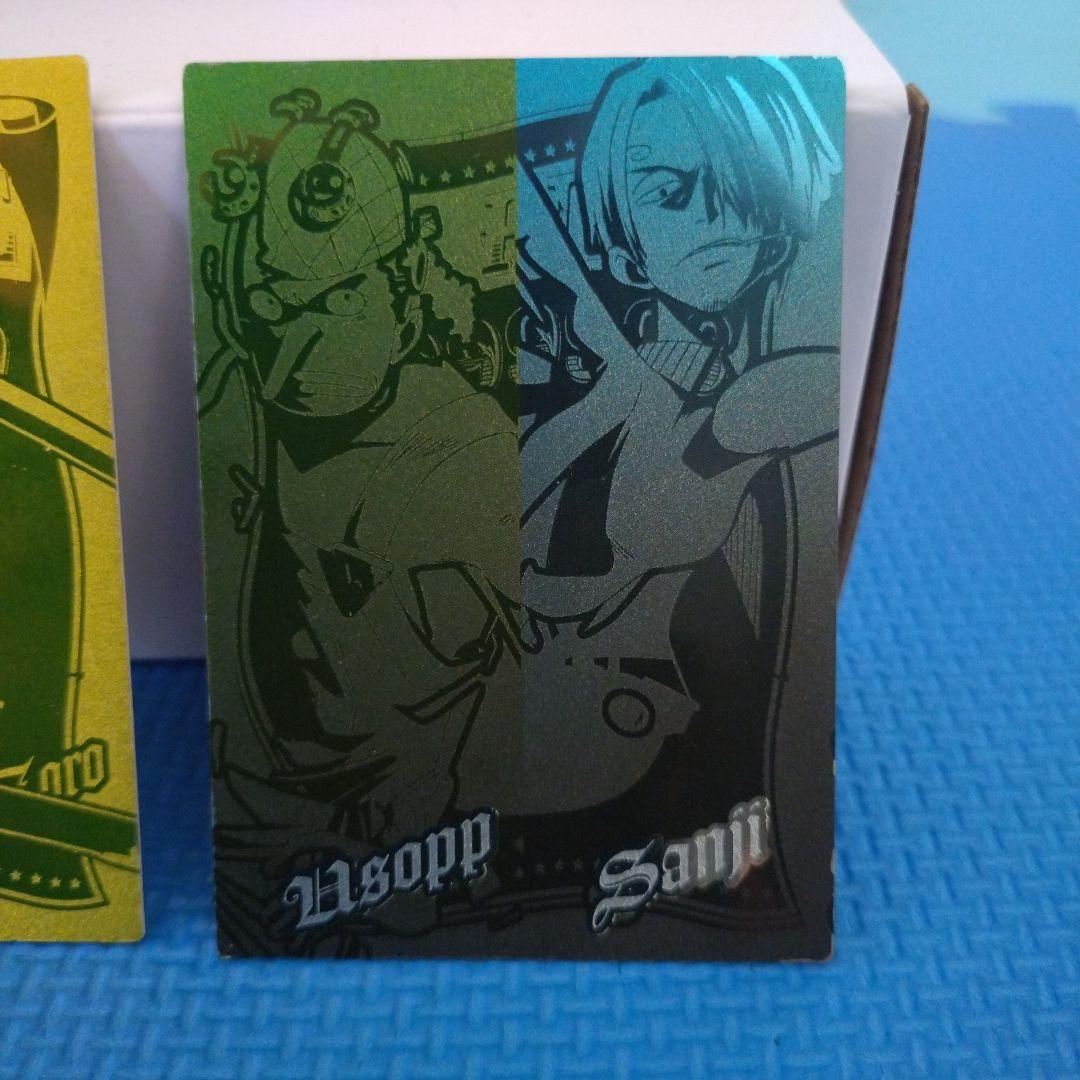 ONEPIECE アマダ エッチングカード　ルフィ　ゾロ　サンジ+ウソップ