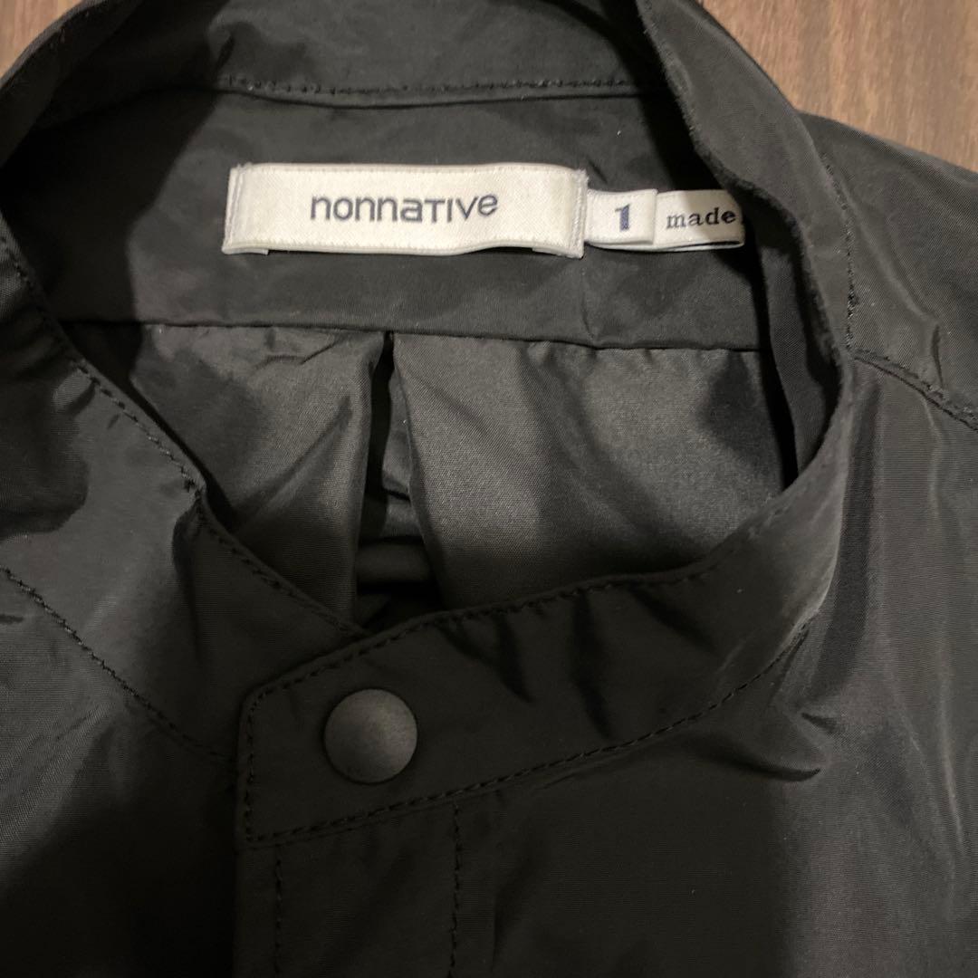 【24時間以内発送】nonnative シャツジャケット sj4301 ブラック