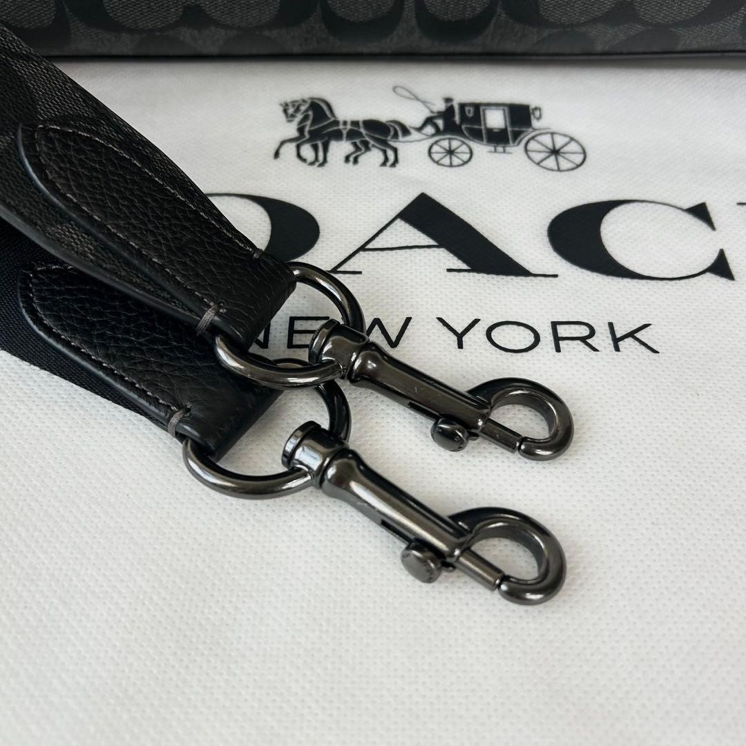 ✅【美品】定価12.1万　メンテ済み　コーチ　ビジネスバッグ　COACH レザー