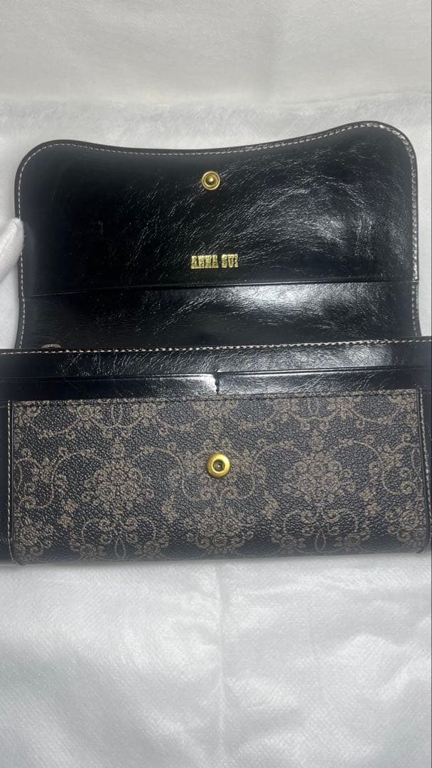 アナスイ ラウンドカラー 口金長財布