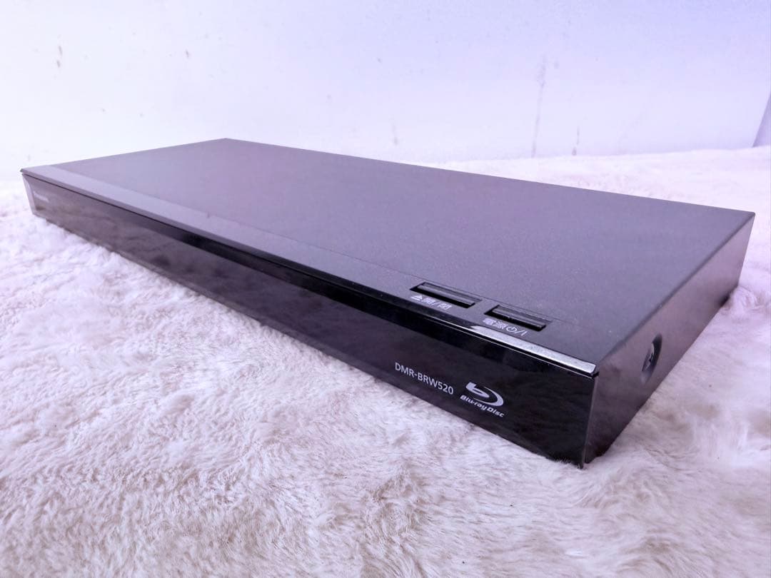 すぐに視聴可能♪DMR-BRW520美品500GB 2番組録画 新品リモコン付