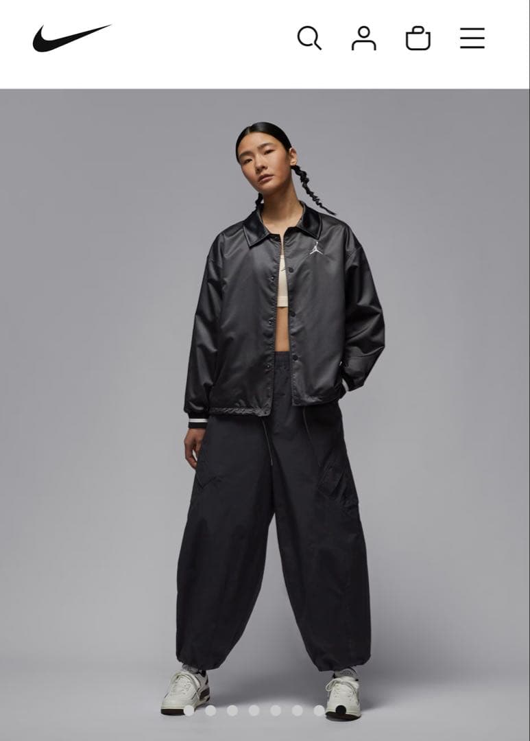 新品Nikeナイキ Michael Jordan Jacket ブラック XS